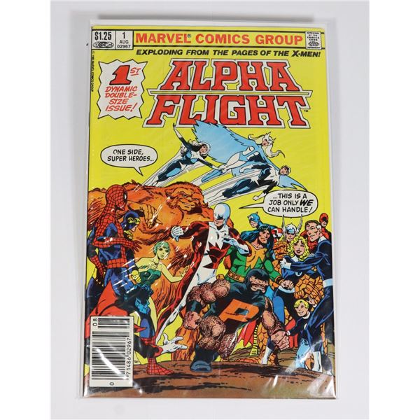#1445 MARVEL COMICS ALPHA FLIGHT #1 1983