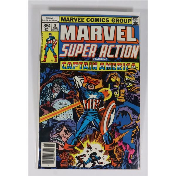 #1450 MARVEL COMICS MARVEL SUPER ACTION #9 1978