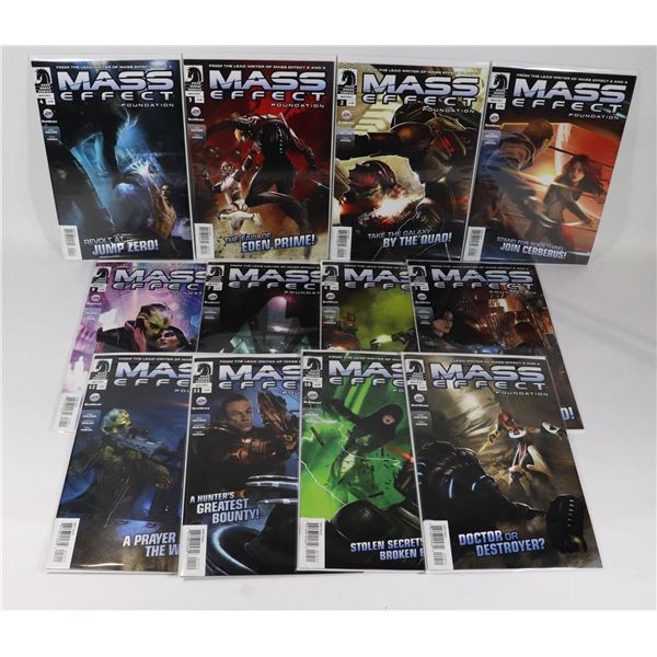 #1489 LOT OF 12 DARK HORSE COMICS MASS EFFECT
