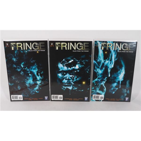 #1499 LOT OF 3 WILDSTORM FRINGE #1- #3 2010