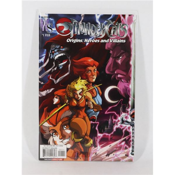 #1506 WILDSTORM COMICS THUNDERCATS ORIGINS:
