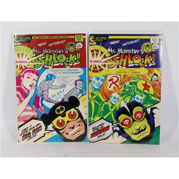 #1510 ECLIPSE COMICS MR. MONSTER'S SCHLOCK!