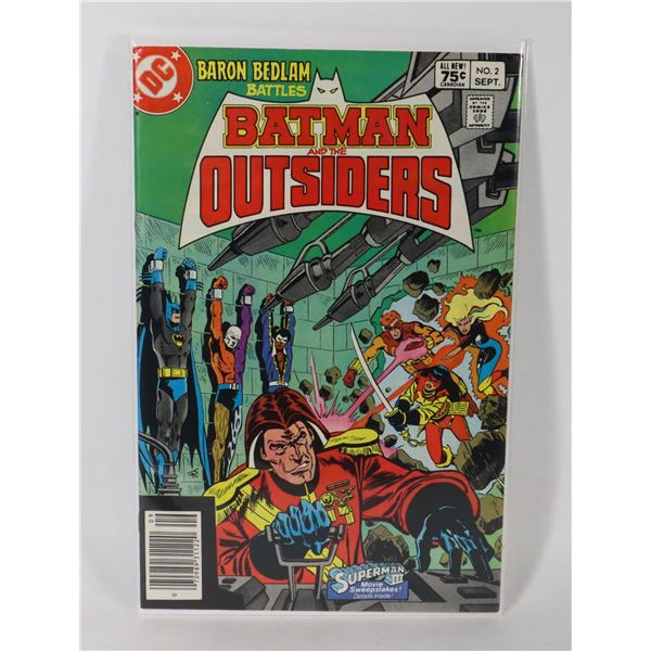 #1537 DC DETECTIVE COMICS BATMAN AND THE OUTSIDERS