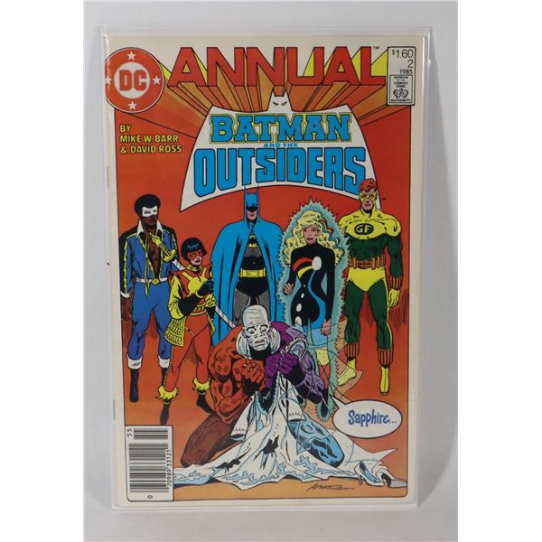 #1538 DC DETECTIVE COMICS BATMAN AND THE OUTSIDERS