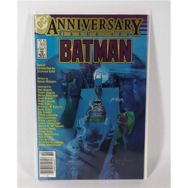 #1539 DC DETECTIVE COMICS BATMAN #400 1986