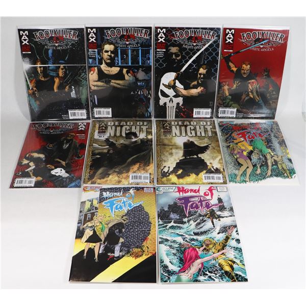 LOT OF 10 ASSORTED COMICS INCLUDES