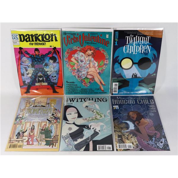 BUNDLE OF 6 COMICS MAGIC INSPIRED INCLUDES