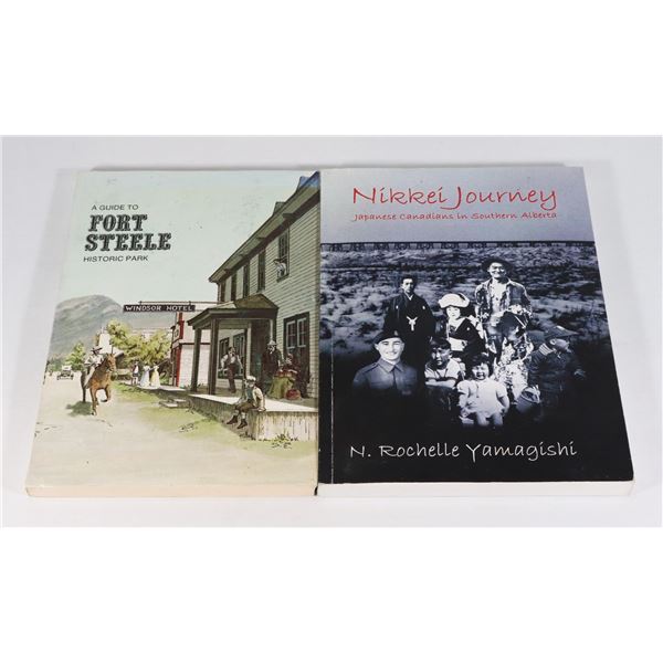 TWO HISTORICAL BOOKS INCLUDING A GUIDE TO FORT