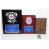 Image 1 : LOT OF 3  ASSORTED PLAQUES INCL. POLICE
