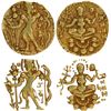Image 1 : Very Rare Chandragupta II Gold Dinar Coin of Archer type of Gupta Dynasty Queen appearance as Lord G