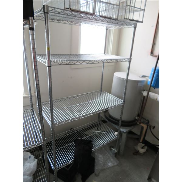 4 Shelf Metro Rack on Wheels