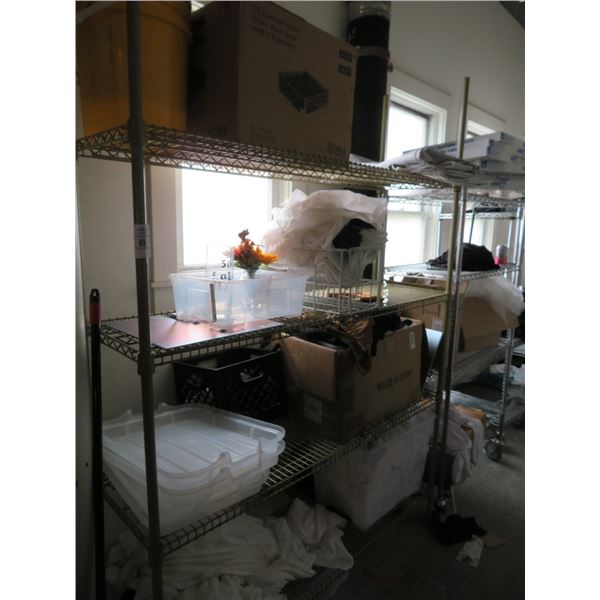 Coated 4 Shelf Metro Rack