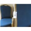 Image 2 : 30-Blue Padded Stack Chairs - 30 X $