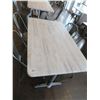 Image 1 : 8-Driftwood 4-Top Dining Table - 8 X $