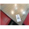 Image 2 : 2-Raw Wood Style 8' Dining Table - 2 X $