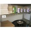 Image 2 : Contents on Metro Racks, Muffin Pans, Glassware, Cleaning Products