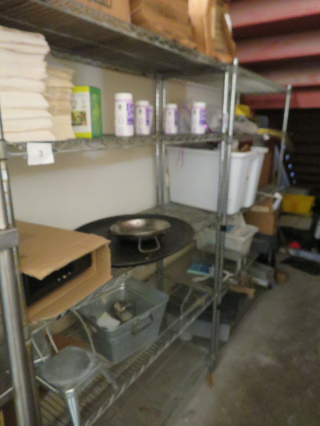 Deli Metro Racks 3-5-Shelf Metro Racks - 3 X