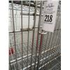 Image 2 : 2-3' Lockable 2 Door Metro Cage On Wheels - 2 X $