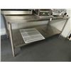 Image 2 : S/S 6' Table w/Undershelf