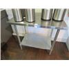 Image 1 : S/S 2' x 3' Table w/Undershelf