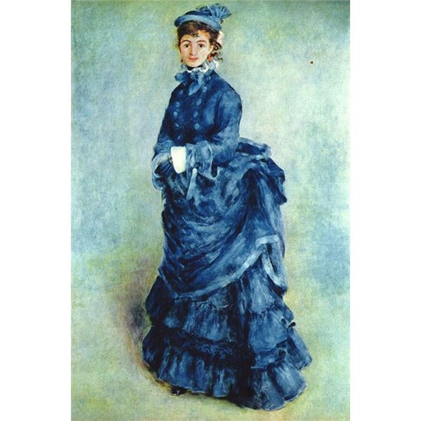 Renoir - Paris Girl The Lady In Blue