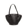Image 1 : Louis Vuitton Black Leather Saint Jacques Shoulder bag