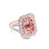 Image 1 : 14K Morganite Ring 4.96 ct