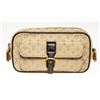 Image 1 : Louis Vuitton Cream Mini Lin Monogram Juliette