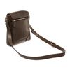 Image 3 : Louis Vuitton Brown Ardoise Luka Taiga Leather Shoulder Bag