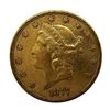 1877-S $20 Liberty Head Double Eagle Gold Coin VF