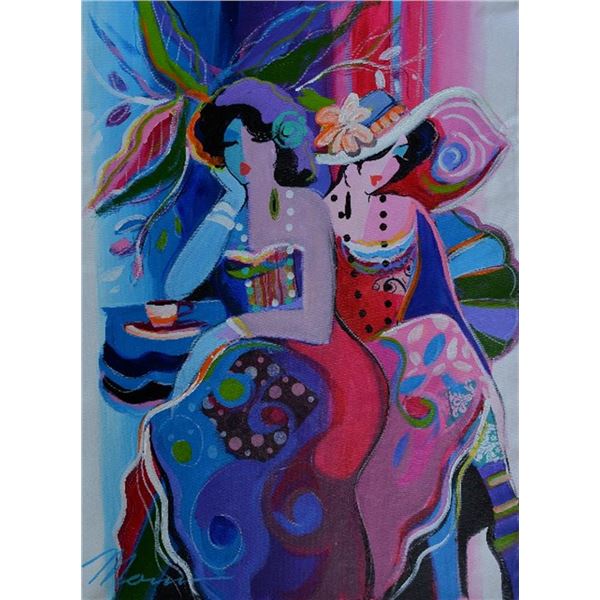 MAIMON ** WOMEN AT LEISURE ** ORIGINAL ACRYLIC