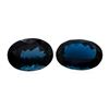 Image 1 : 84.00 ctw. Natural Oval Cut London Blue Topaz Parcel of Two