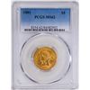 1881 $5 Liberty Head Half Eagle Gold Coin PCGS MS62