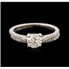 14-18KT White Gold 1.08 ctw Diamond Wedding Ring Set
