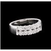Image 1 : 0.88 ctw Diamond Ring - 14KT White Gold