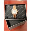 Image 2 : Bulova Ladies Wristwatch, Brand New in Box (Silver & Rose Gold)