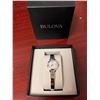 Image 2 : Bulova Ladies Wristwatch, Brand New in Box (Silver)