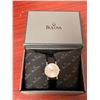 Image 2 : Bulova Ladies Wristwatch, Brand New in Box (Black Strap)