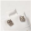 Image 2 : $3735 14K Diamond (0.86Ct,I1-3,Light Brown) Earrings