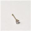 Image 1 : $100 14K CZ Nose Pin