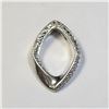 Image 1 : $120 Silver Diamond Pendant