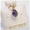 Image 2 : 80 10K Iolite(0.5ct) Pendant