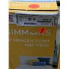 Image 2 : New Simmons 8in. Full Double Memory Foam Mattress (New in Box)