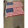 Image 2 : Group of Two USA Flags with One Flag Pole and One Rope (Flag Approx.. 6ft x 4ft  and Pole Approx 11