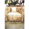 Image 2 : 2 Ribbon Mahogany Wood Framed Art Deco Tub Chair