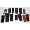 Image 1 : Lot of 13 Knife Carrying Cases