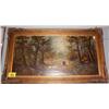 Image 1 : Framed Oil on Canvas of Trees