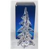 Image 1 : Beautiful Lead Crystal 8" Christmas Tree (Toscany)