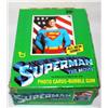 Image 1 : Box of Superman 1978 Topps Trading Cards