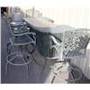 Image 2 : Out Door Wet Bar w/ 4 Stools